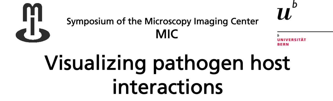MIC Symposium 2015 - Visualizing pathogen host interactions